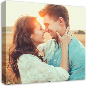 Jiuqinghua Personalized Custom Canvas Prints: Photo On Canvas Transform Your Photos into Stunning Framed Wall Art Digitally Printed Photo To Canvas Ideal for Home Decor Gifts Keepsakes 10" Lx10 W