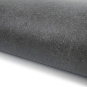 Very Berry Sticker Stone Peel and Stick Wallpaper (24" x 78", Concrete Texture, Dark Gray) Renter Friendly Removable Waterproof Vinyl Home Décor for Cabinets Bookshelf Drawer Table Furniture